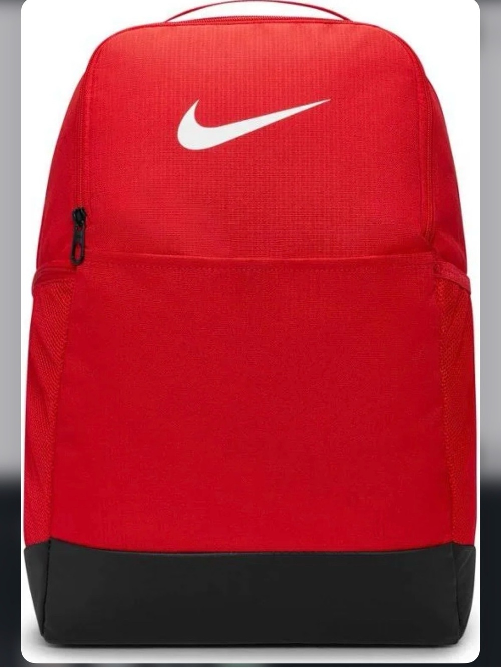 Nike Red and Black Classic Swoosh Backpack